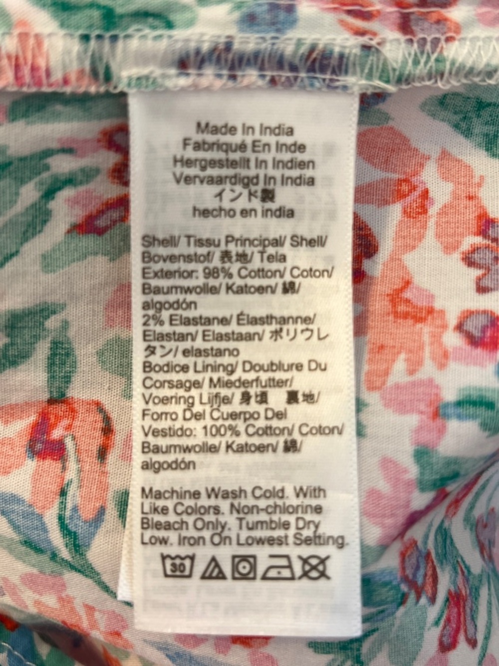 J. Crew Factory Floral Square Neck Midi Dress - Size Small - Picture 4 of 5